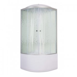 Душевая кабина Deto L 910 с гм. и эл. 100х100х215 см